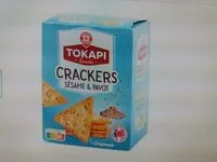 Mängden socker i Crackers sésame & pavot