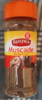 Mängden socker i Muscade moulue - flacon