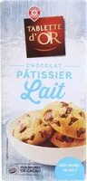 Mängden socker i Chocolat au lait pâtissier
