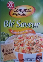 Mängden socker i Blé précuit cuisson rapide 10 min