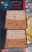 Mängden socker i Terrine Homard & Crabe