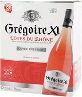 Mängden socker i Côtes du Rhône rosé A.O.C. 'Cuvée prestige' - Bag-in-Box®