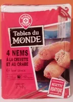 Mängden socker i 4 nems crevettes-crabe