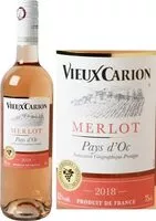 Mängden socker i IGP pays d'Oc merlot rosé