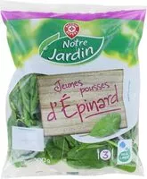 Mängden socker i Jeunes Pousses d'épinard