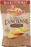 Mängden socker i Chips à l'ancienne nature au sel fin