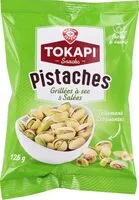 Mängden socker i Pistaches grillées à sec
