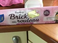 Mängden socker i Feuilles de brick en rouleau