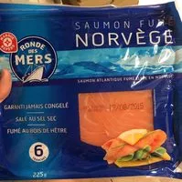 Mängden socker i Saumon fumé de Norvège 6 tranches