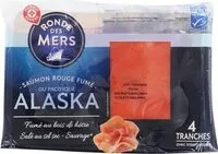 Mängden socker i Saumon fumé sauvage Alaska x 4