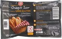 Mängden socker i Petites baguettes sans gluten