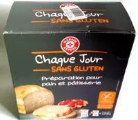 Mängden socker i Préparation pour pain et pâtisserie