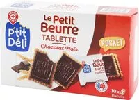 Mängden socker i P'tit beurre tablette chocolat noir en sachets fraîcheur
