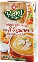 Mängden socker i Potage gourmand Regal Soupe 8 legumes a la creme