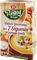 Mängden socker i Potage gourmand légumes au fromage fondu