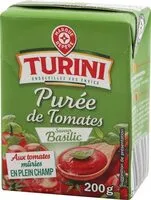 Mängden socker i Purée de tomates saveur basilic