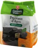 Mängden socker i Pruneaux d'agen denoyautes