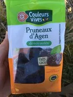 Mängden socker i Pruneaux d'Agen dénoyautés