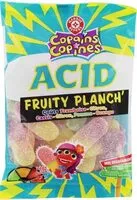 Mängden socker i Planch' acid goût fruits