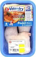 Mängden socker i Cuisses poulet blanc certifié