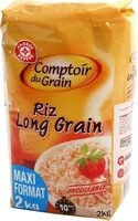 Mängden socker i Riz long étuvé cuisson rapide