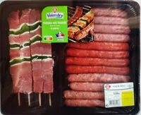 Mängden socker i Plateau mix volaille 16 découpes