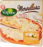 Mängden socker i Pizza Merveillosa 4 fromages