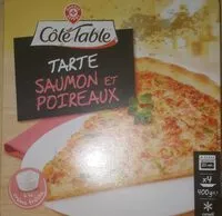 Mängden socker i Tarte saumon et poireau