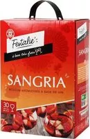 Mängden socker i Sangria rouge 7 % vol. - Bag-in-Box ®