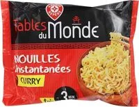 Mängden socker i Nouilles instantanées Curry