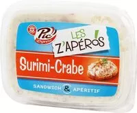 Mängden socker i Les Z'apéros Surimi Crabe