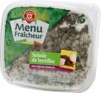 Mängden socker i Salade de lentilles