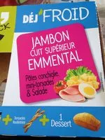 Mängden socker i Salade coffret jambon cuit