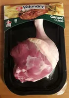 Mängden socker i Cuisses de canard