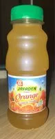 Mängden socker i Orange a l'eau de source