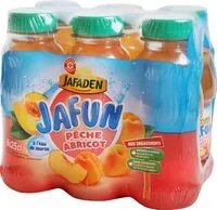 Mängden socker i Boisson pêche abricot - 6 x 25 cl UNITÉ