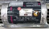Mängden socker i Pierre de Cammeyrac Bloc de foie gras de Canard du Sud-Ouest