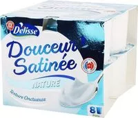 Mängden socker i Douceur satinée Delisse Nature