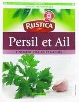 Mängden socker i Persil et ail finement ciselés et hachés surgelé