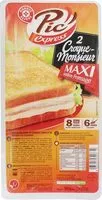 Mängden socker i Croque monsieur maxi