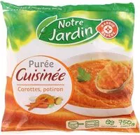 Mängden socker i Purée de carottes potiron