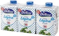 Mängden socker i Crème légère fluide UHT 12 % Mat. Gr.