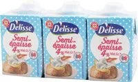 Mängden socker i Semi-épaisse 4% Mat.Gr.
