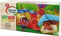 Mängden socker i Assortiment de spécialités de fruits