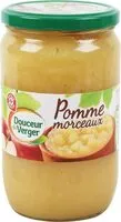Mängden socker i Compote de pommes avec morceaux