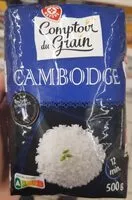 Mängden socker i Riz du Cambodge