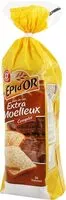 Mängden socker i Pain de mie blé complet