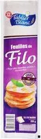 Mängden socker i Feuilles De Filo