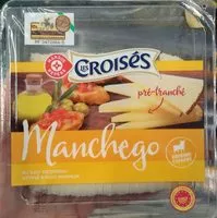 Mängden socker i Manchego pré-tranché 39% Mat. Gr.