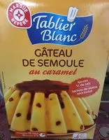 Mängden socker i Préparation gâteau de semoule avec raisins au caramel